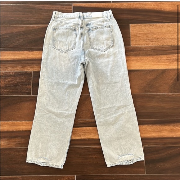 Pistola Cassie High Rise Straight Crop Denim - Picture 4 of 8